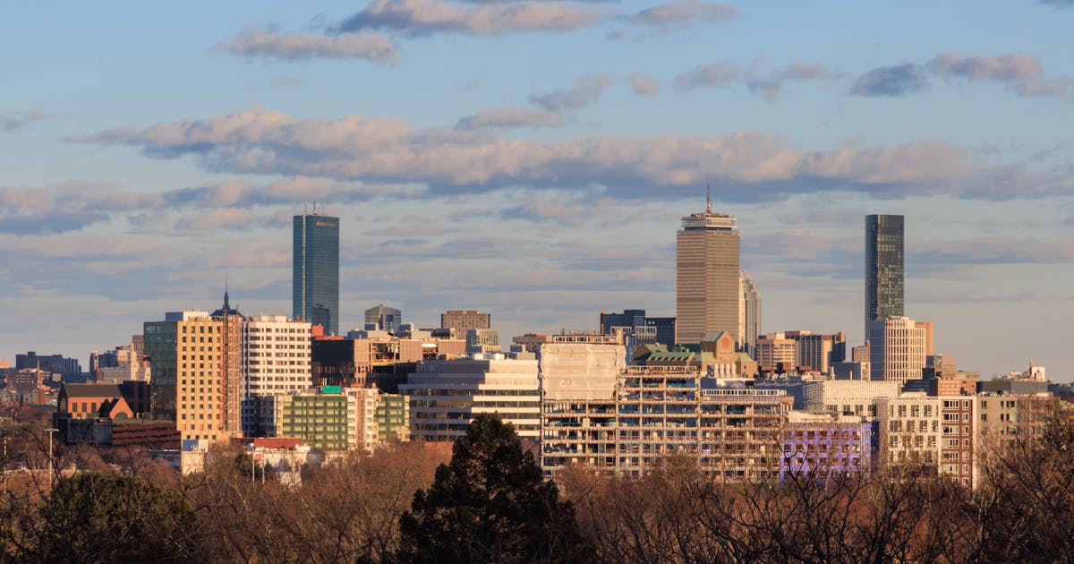 Massachusetts cityscape